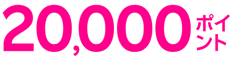 20,000ポイント
