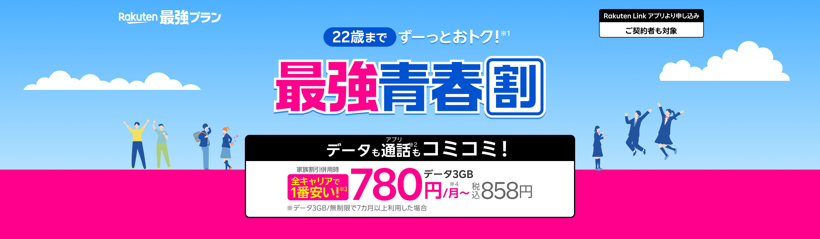 22歳まではずーっとダブルで安い！最強青春割