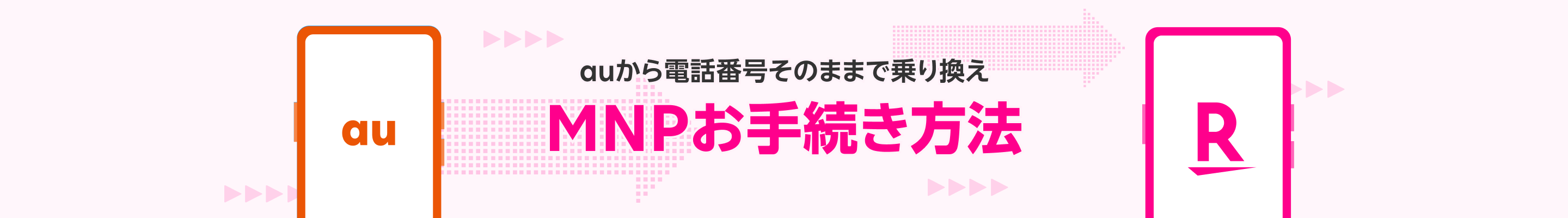 auから電話番号そのままで乗り換え MNPお手続き方法