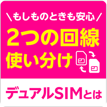 超かんたん＆便利 デュアルSIMのススメ！